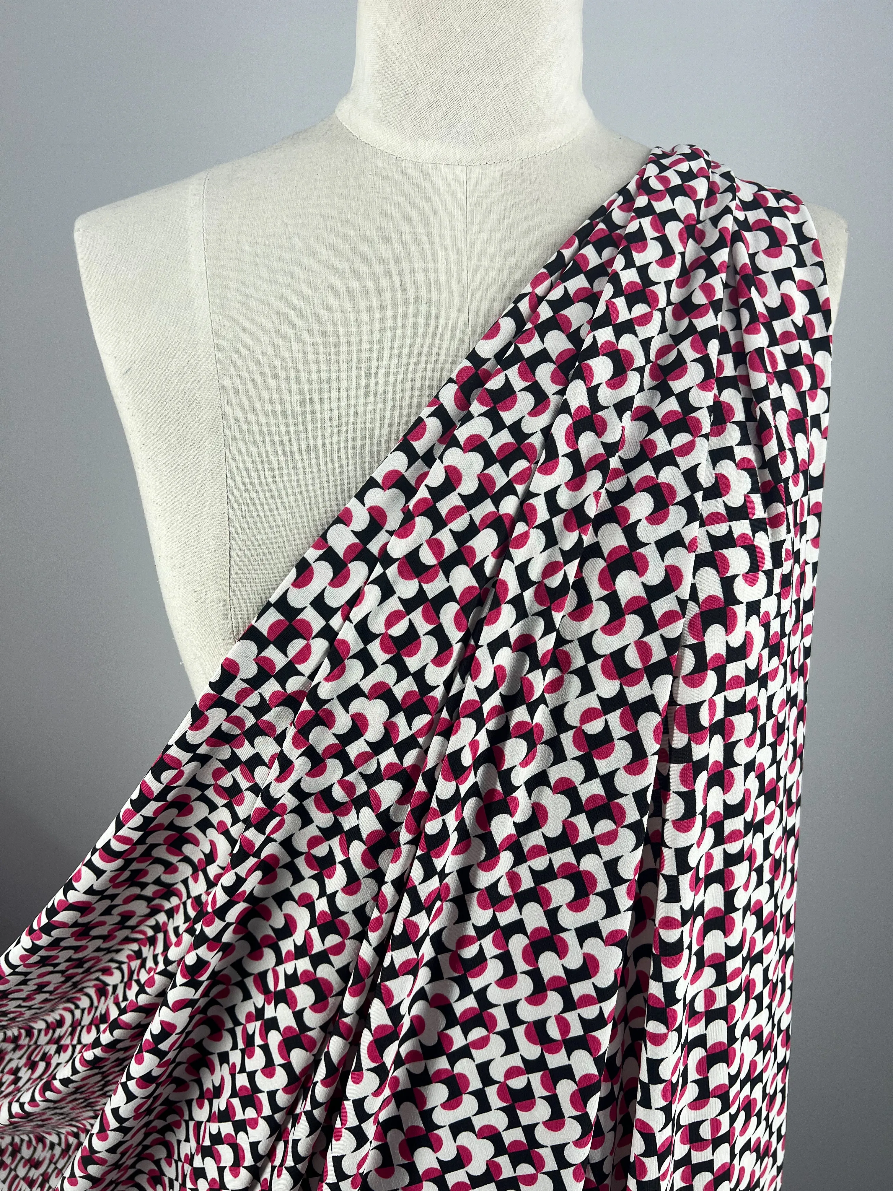 Printed Lycra - Mirrors - 150cm