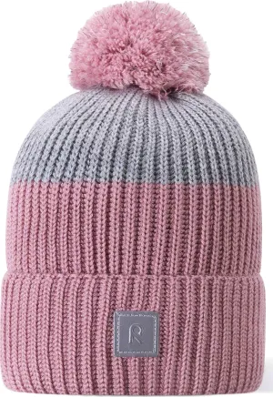 Reima Kids&#x27; Beanie Pilke Grey Pink | Buy Reima Kids&#x27; Beanie Pilke Grey Pink here | Outnorth