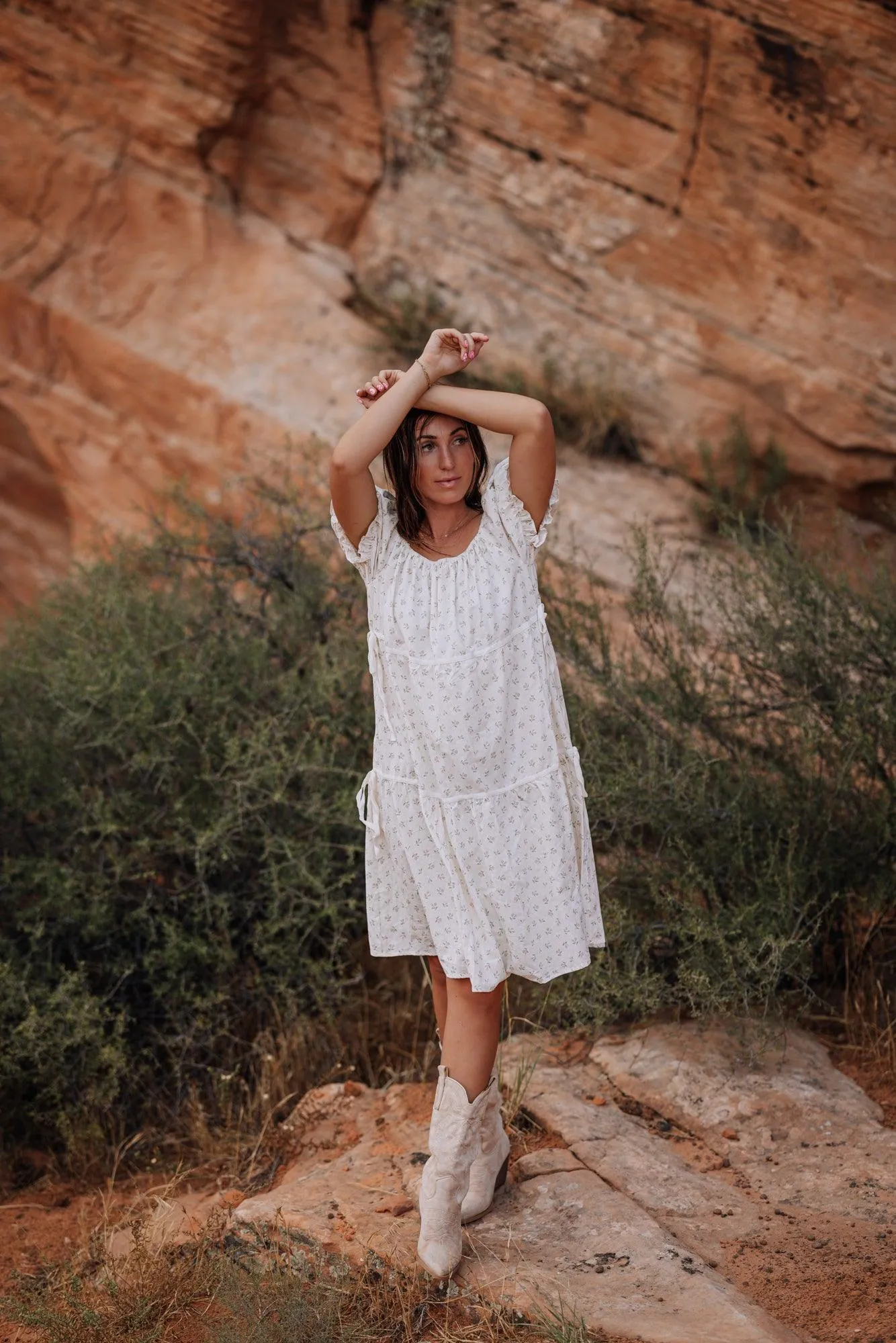 Reya Midi Floral Dress - Coming Soon