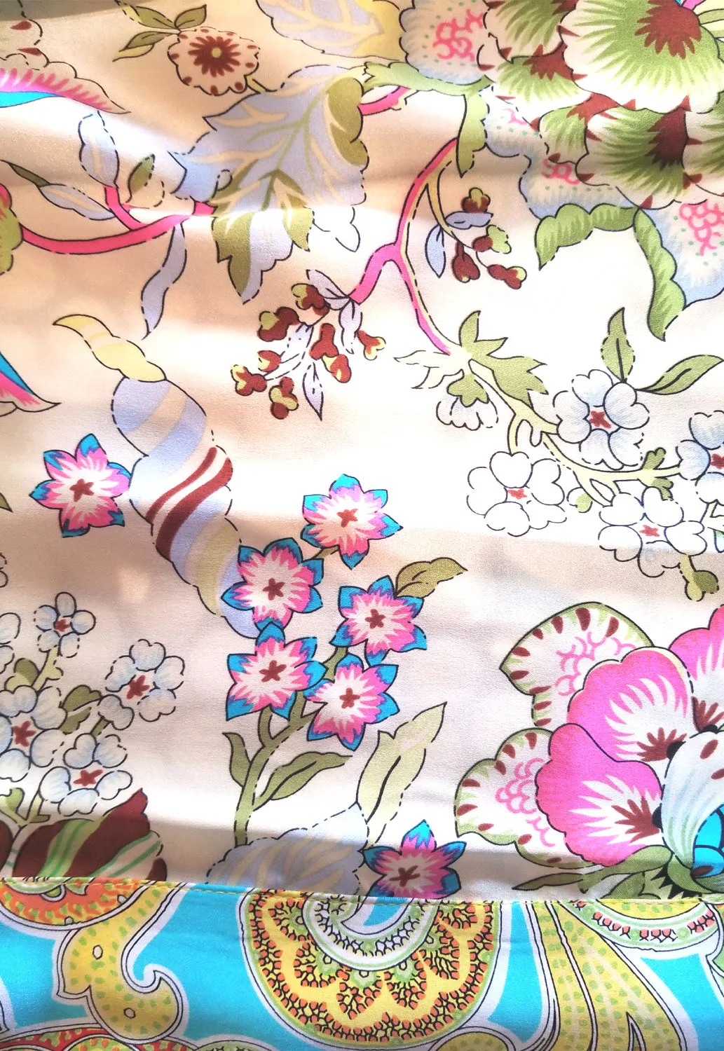 Silk Long Kimono Robe