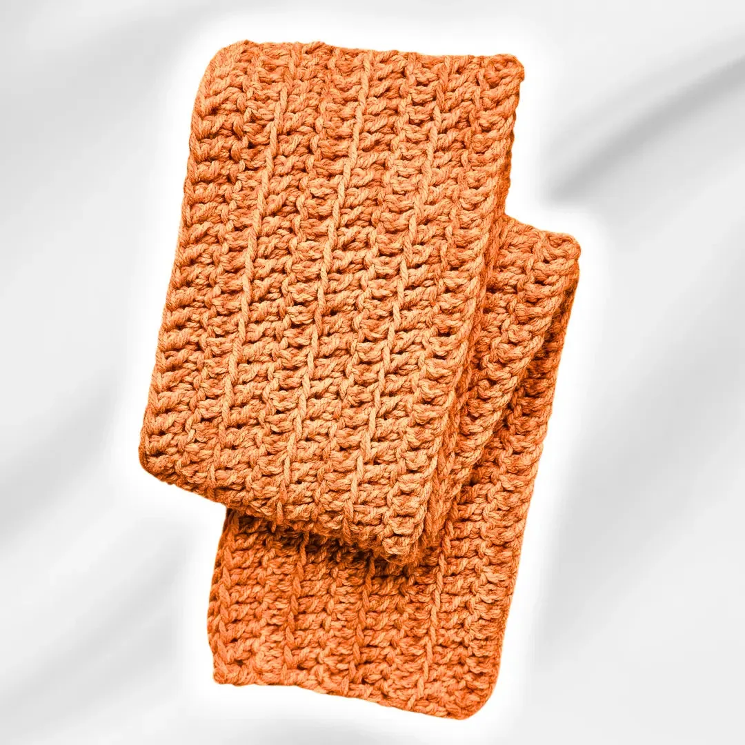 Super Easy Crochet Scarf Pattern for Beginners