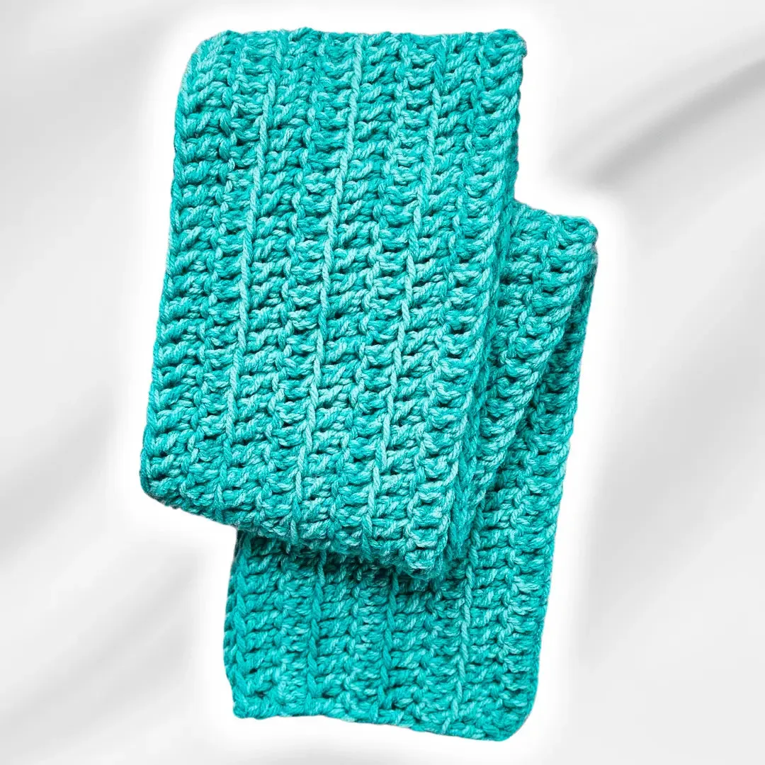 Super Easy Crochet Scarf Pattern for Beginners