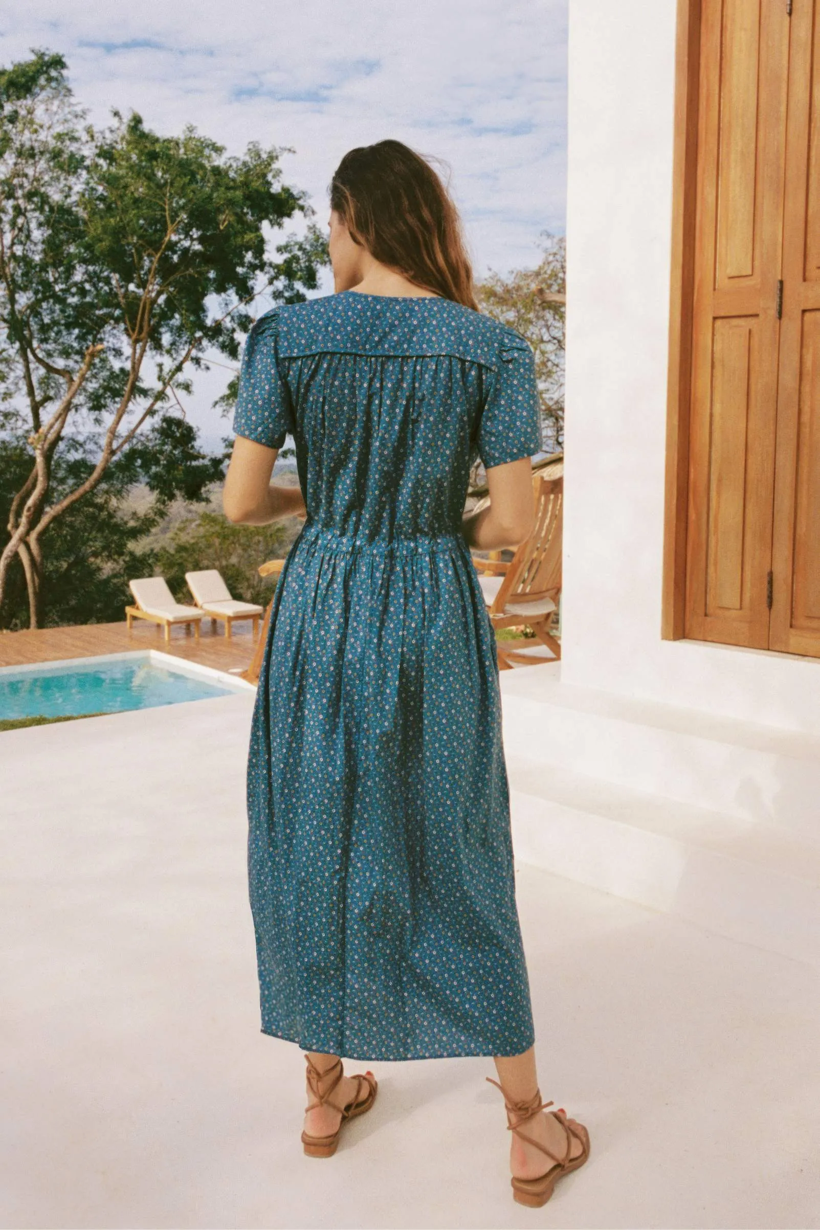 The Dawn Dress | Essence Blue