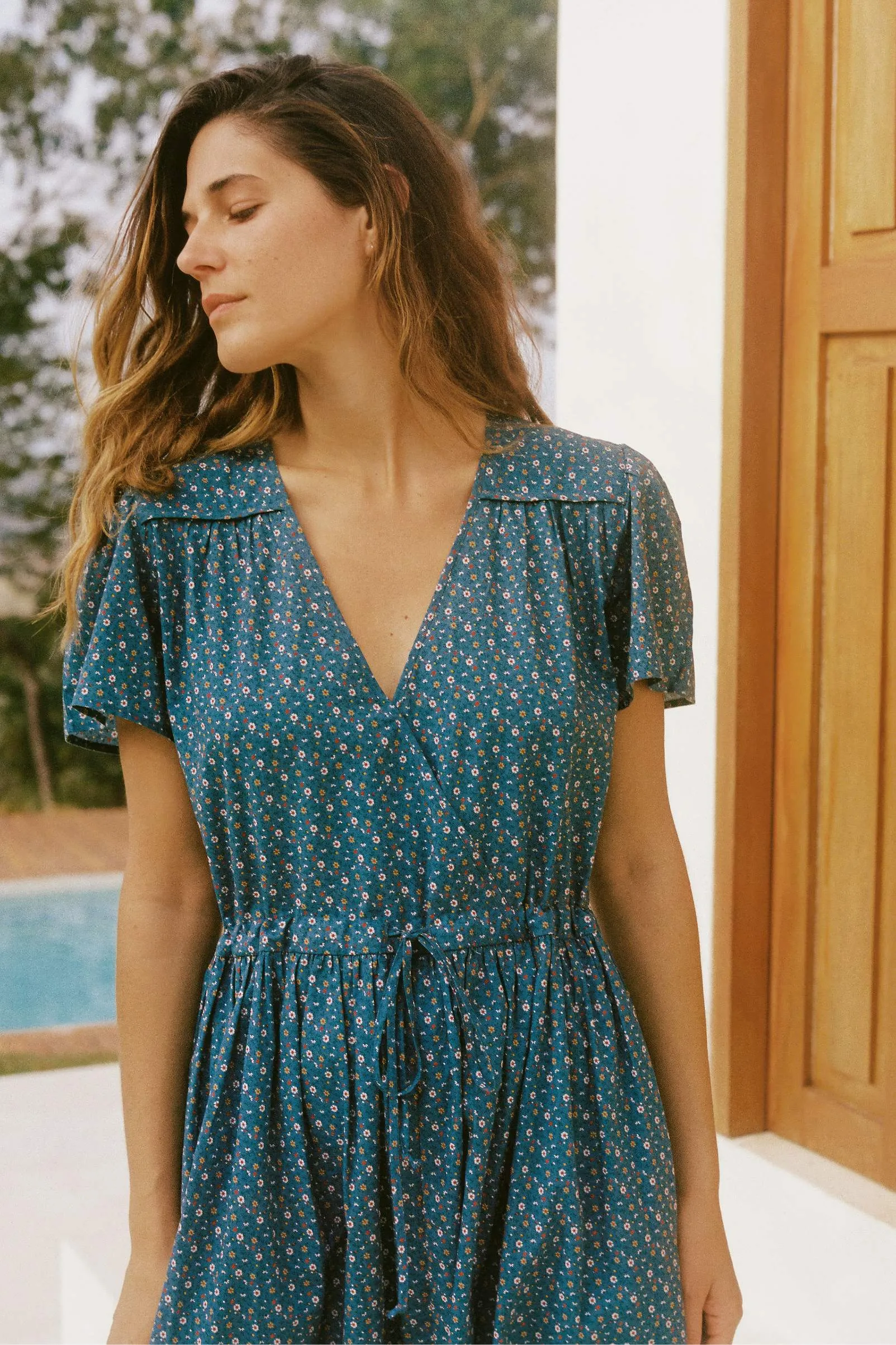 The Dawn Dress | Essence Blue