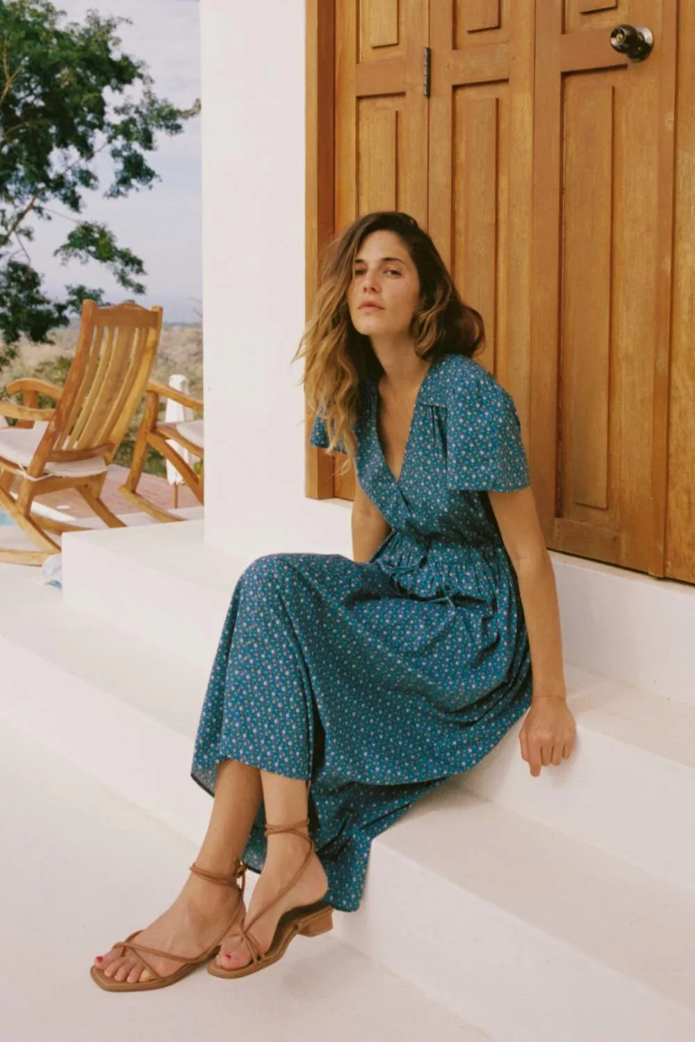 The Dawn Dress | Essence Blue