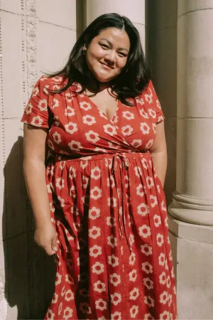 The Dawn Dress Extended | Crimson Daisy