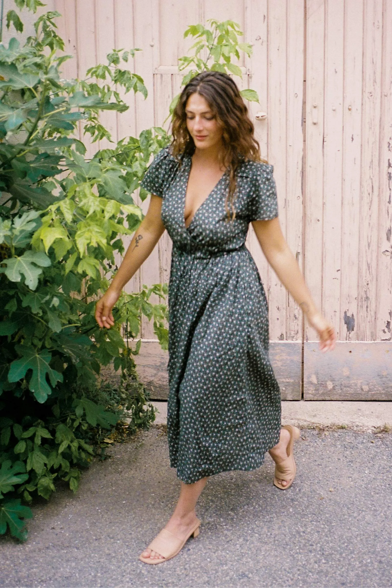 The Dawn Dress | Night Strawberry