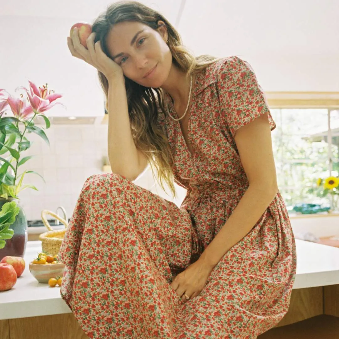 The Dawn Dress Petites | Apple Harvest