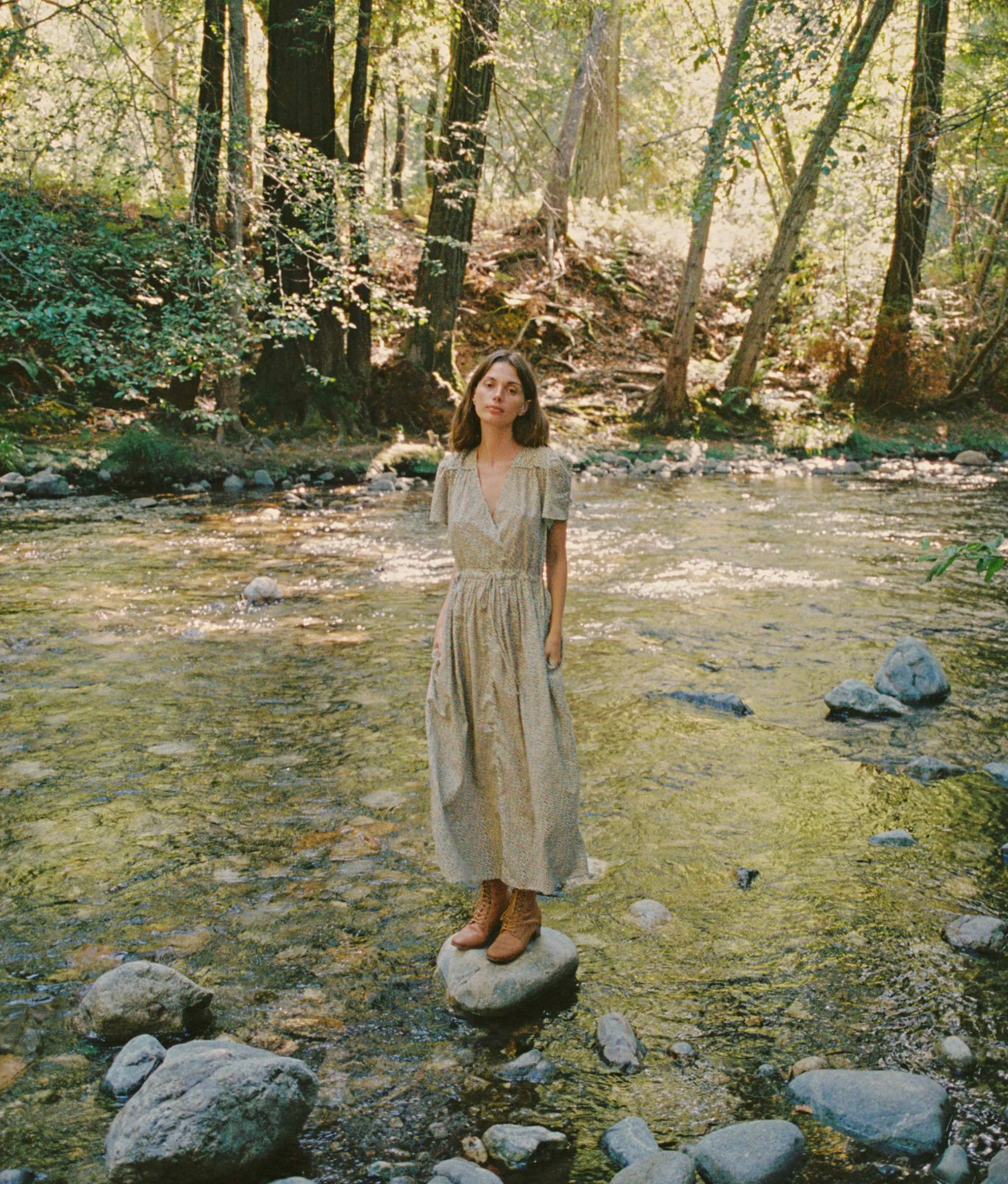The Dawn Dress Petites | Calico Chamomile