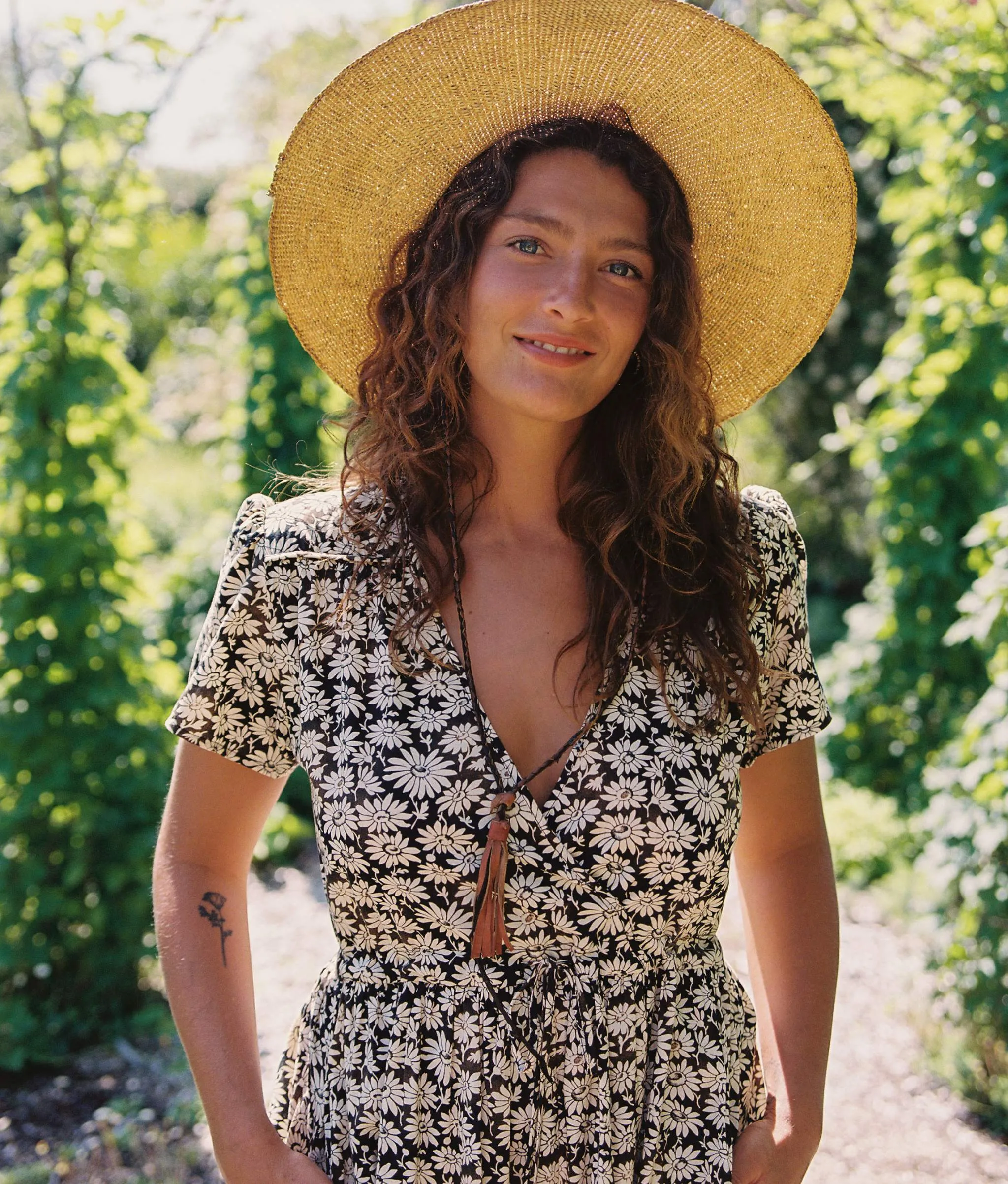The Dawn Dress Petites | Night Chamomile