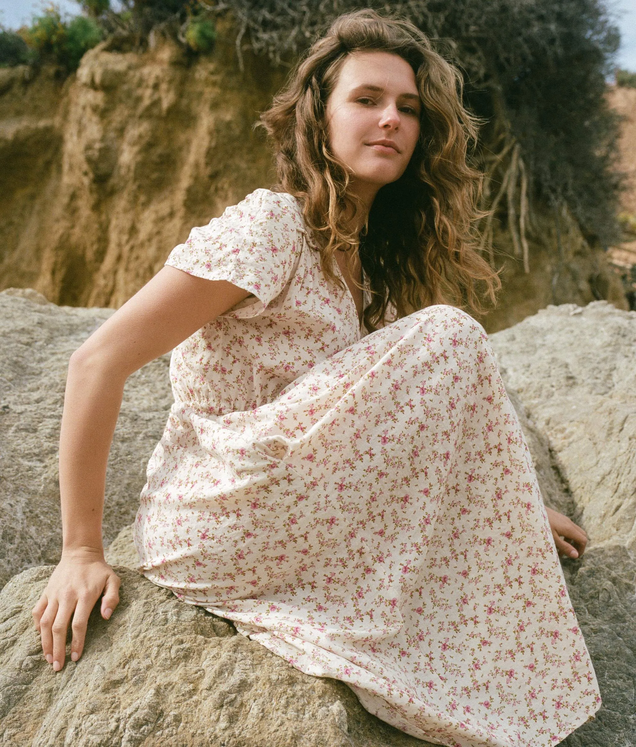 The Dawn Dress Petites | Tea Rose