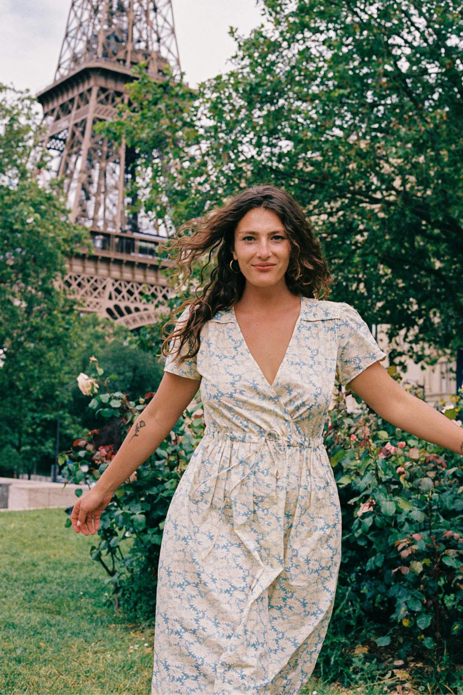 The Dawn Dress | Sky Chamomile