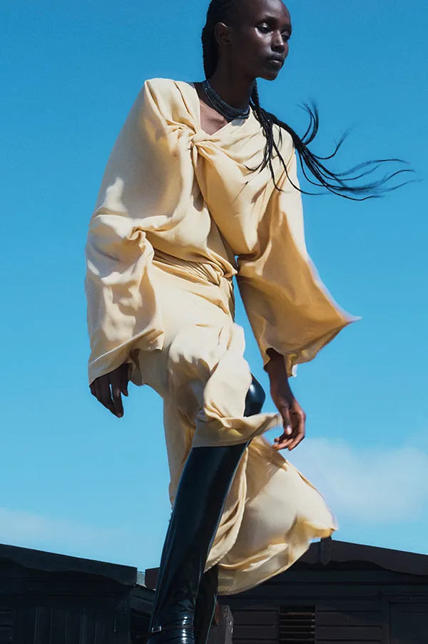 Vela Skirt in Butter