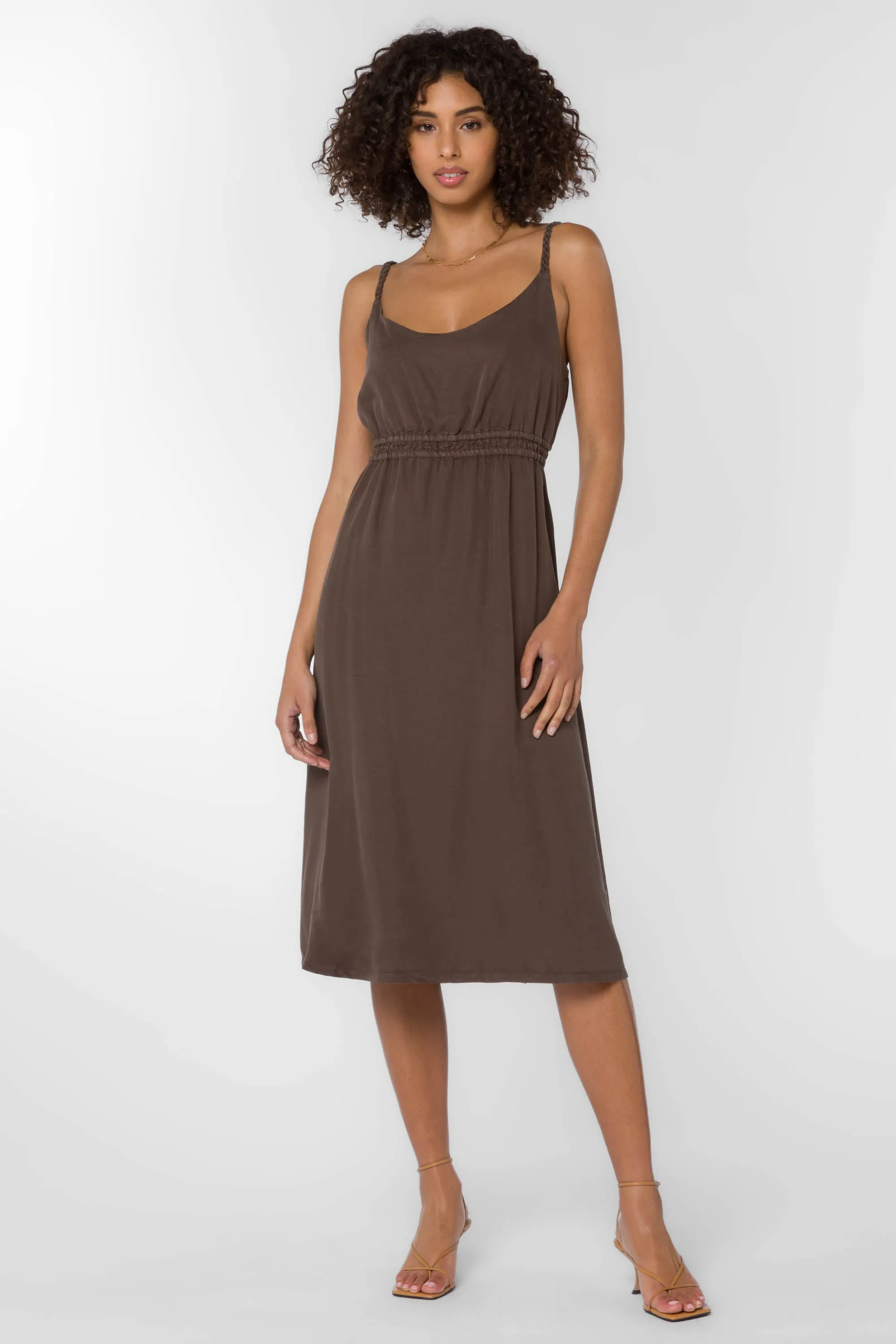 Vestie Brown Dress
