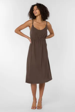 Vestie Brown Dress