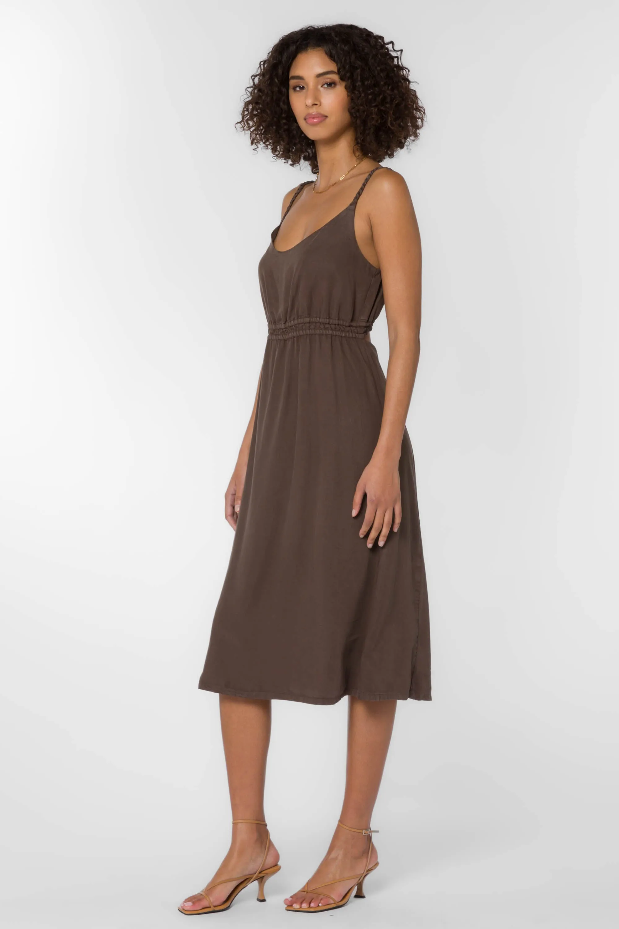 Vestie Brown Dress
