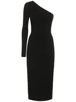 Victoria Beckham   Body compact viscose midi dress 