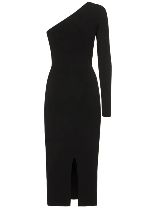 Victoria Beckham   Body compact viscose midi dress 