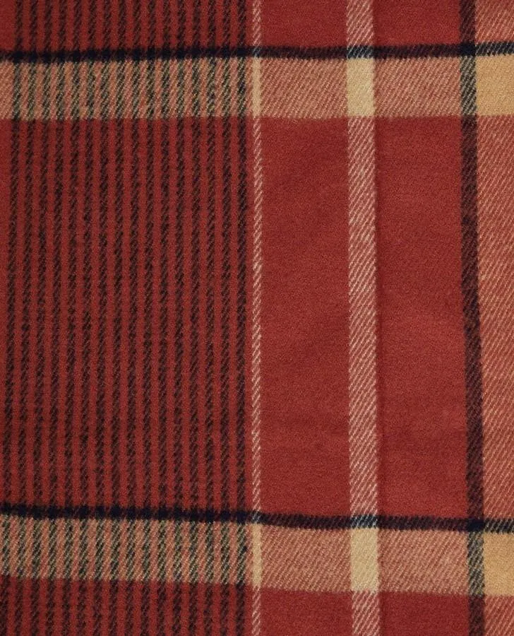 Woven Super-Soft Marmalade Check Scarf